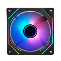Ventilador de Caja Blanco XINMAI de 120 mm, PWM de 4 Pines, ARGB, Silencioso, Alto Rendimiento, Ventilador de CPU para Caja de PC