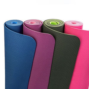 XINGYUN Esterilla de Yoga TPE de 6mm de grosor de alta calidad 183cm de longitud Logotipo personalizado antideslizante de doble cara Ajuste Universal Venta al por mayor de fábrica - Product Image 2