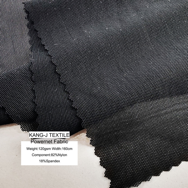 Hot Selling 82% Nylon 18% Spandex Powernet Fabric 120gsm 160cm Mesh Shapewear Breathable Yoga Dress Swimsuit Fabric
