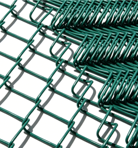 <b>Plastic</b> Coated square Chain Link <b>Mesh</b> for Livestock Feeding with rust and Chew Resistance Customizable with Cutting Service - Product Image 1