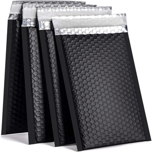 Ready-made Black Thickened Self-adhesive Co-extruded PP Film Bubble Packing Bags for Clothing Food <b>Shopping</b> Waterproof - Product Image 6