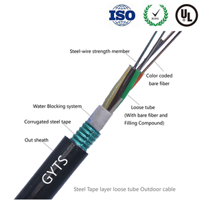2 4 6 8 12 24 32 48 84 96 144 Core Gyts Gyta monomode conduit Multimode Fiber <span class=keywords><strong>optique</strong></span> câble <span class=keywords><strong>Coaxial</strong></span> câble de Communication - Product Image 6