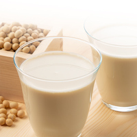 Vente en gros de poudre de lait de soja instantanée en sachets individuels, poudre de lait de soja naturelle mélangée aux herbes