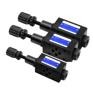 Vannes de régulation de pression hydrauliques empilables MBRV-02P/A/B et MBRV-03P/A/B, durables pour le contrôle de l'eau et du gaz, structure durable - Product Image 1