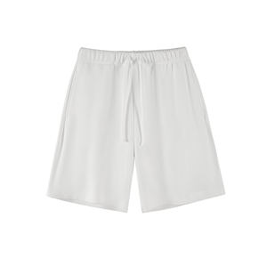 High Quality Summer Sports Casual Sweat Streetwear 100% Cotton Solid Plain Dyed Breathable Knee Length <b>Mens</b> <b>Shorts</b> - Product Image 3