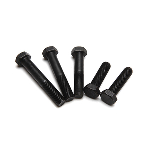 Perno de Acero al Carbono/Inoxidable con Óxido Negro Personalizado, Grado 10.9/12.9, Rosca Métrica, para Maquinaria de Construcción de Alta Resistencia - Product Image 4