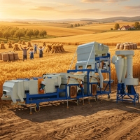 Machine de traitement des légumineuses agricoles pour l'Équateur : Nettoyeur et trieuse de haricots de pois chiches, de café, de cacao et de graines de chia