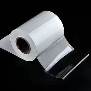 Flexography Non Adhesive Transparent Pvc Electrostatic Protective Film Self Adhesive Pvc Film