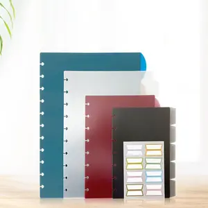 A4 A5 B5 nhựa PP Tab ngăn Loose-Leaf máy tính xách tay chèn Organizer Spacer separator Index trang cho nấm lỗ Vòng chất kết dính