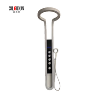 Ensemble de douche thermostatique multifonctionnel pour salle de bain avec jets de massage et de brume douce, colonne cascade et panneau LED, idéal pour usage hôtelier