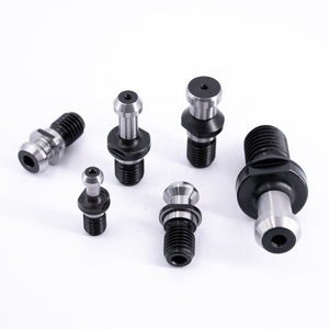 หัวจับเครื่องมือกลึงแบบ Collet Chuck พร้อมแกนดึง Mazak BT40 CAT40 SK40 พร้อมปุ่มล็อคและระบบหล่อเย็น - Product Image 1