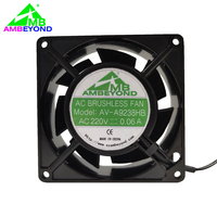 Ventilateur de refroidissement AC 9238 à faible bruit, 220V, double roulement à billes, 92mm, pour éclairage de scène, distributeur automatique