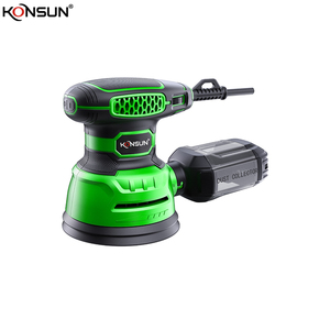 KONSUN-<span class=keywords><strong>Lijadora</strong></span> eléctrica de acabado de madera DIY, <span class=keywords><strong>lijadora</strong></span> de 150 hojas, herramienta eléctrica de <span class=keywords><strong>pintura</strong></span> de metal <span class=keywords><strong>y</strong></span> madera con voltaje nominal de 1/3 V, 230 W - Product Image 4