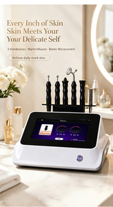 Máquina Multifuncional para el Cuidado Facial con 5 Cabezales, Dispositivo de Infusión de Nutrientes, Reafirmante de Piel, Equipo de Belleza Antienvejecimiento, Fábrica OEM - Product Image 4