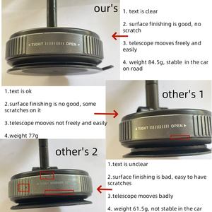 Magsafe 360 ° katlanabilir taşınabilir manyetik araba telefon standı için yükseltilmiş vakum vantuz montaj - Product Image 5