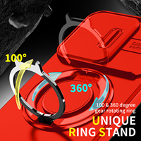 Slide Camera Circle Metal Kickstand Mobile Phone Cases pour Honor 400 Pro Lite Smart X7d Window Magnetic Back Cover