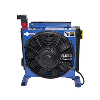 Ac220v Dc24v ventilateur échangeur de chaleur radiateur à huile hydraulique compresseur d'air refroidisseur d'huile
