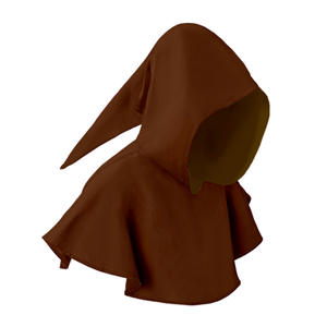 CAPE-0001 Capa con Capucha de Vampiro/Demonio Nocturno para Niños, Disfraz de Halloween, Hecha a Mano, de Poliéster, para TV y Cine - Product Image 3