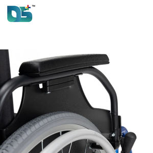 新着高品質スポーク厚手タイヤ快適通気性シート折りたたみ背もたれ膝ブレーキ手動車椅子 - Product Image 4