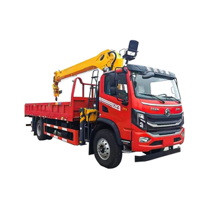 Venta al por mayor de fábrica que carga 7/8/10/12 toneladas brazo de pluma camión hidráulico grúas precio Camión grúa pequeña montada en camión para la venta - Product Image 4