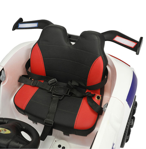 Auto Eléctrico de Policía para Niños, con Tracción en las Cuatro Ruedas, Control Remoto, para Niños de 2 a 4 Años, con Batería, Construcción de ABS - Product Image 5