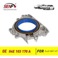 Conjunto de brida de sellado del cigüeñal trasero OE 04E103170A para motor VAG VW Audi Skoda Seat 1.4TSI, pieza de repuesto