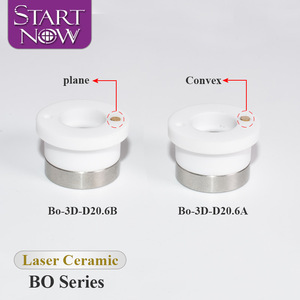 Startnow TONY Porta-Ugello <span class=keywords><strong>Laser</strong></span> Dia.28/32mm Anello in Ceramica 3D Dia.20.6 M8 Anello in Ceramica MAX/CKY/EC Ricambio per Testa di <span class=keywords><strong>Taglio</strong></span> <span class=keywords><strong>Laser</strong></span> a Fibra - Product Image 3