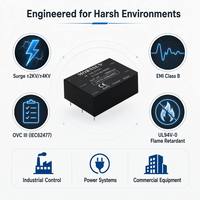 Fuente de Alimentación Mornsun LH15-23B15R2 15V 1A, 48V 300W, Magnética, de CA a CC, Controlador LED 12V 12W, Aislamiento 4200VAC