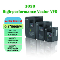 Convertidor de Frecuencia Inverter 50Hz 60Hz AC Drive CHF100A 5.5KW 7.5KW 11KW 15KW 220V Trifásico de Frecuencia Variable