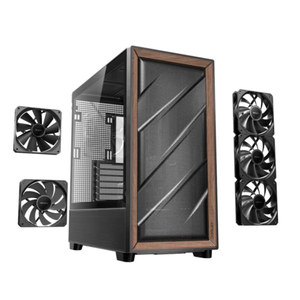 เคสคอมพิวเตอร์ <span class=keywords><strong>Antec</strong></span> FLUX Mid Tower ATX โครงโลหะ ด้านข้างกระจกใส ช่องระบายอากาศ รองรับพัดลมมาตรฐาน 5 ตัว ระบบระบายความร้อนด้วยน้ำขนาด 360 มม. - Product Image 2