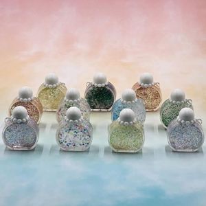Bouteille de <span class=keywords><strong>parfum</strong></span> personnalisée avec paillettes, jouets à presser collants pour filles et garçons, balle anti-stress, Ours - Product Image 3