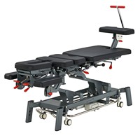 Table de massage électrique Mt Fairworth-381, table d'ajustement chiropratique, lit de chiropratique facial, lit de décompression