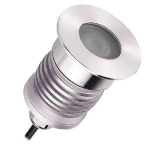 Waterproof IP67 Outdoor Embedded <b>LED</b> Step Silver Aluminum Warm White Underground <b>Light</b> - Product Image 1