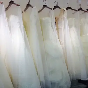 S176A Siêu Mềm Lưới Yarn1.8m Trong Suốt Wedding Dress Bìa Bụi Túi Bán Buôn