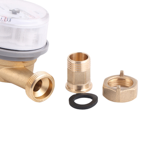 Single Jet Printing Smart <strong>Water</strong> <strong>Meter</strong> With Customizable OEM Brass Shell Pulse Output Communication Flow <strong>Meters</strong> - Product Image 4