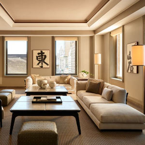 أطقم أثاث من الخشب الصلب فاخرة وعصرية مخصصة لمشاريع غرف نوم الشباب وغرف المعيشة في الفنادق 5 نجوم للاستخدام في الشقق والحمامات - Product Image 6