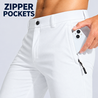 Pantalon de travail et décontracté de golf ODM, absorbant l'humidité, écologique, doux, avec coutures renforcées, lavable en machine