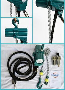 Équipement de levage de charge Polipasto aereo palan à Air petit pneumatique 1T 10T <span class=keywords><strong>20T</strong></span> palan à moteur à chaîne palan de Construction fourni 40 3m - Product Image 4