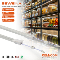 Nouveau produit : Bande LED 12V 24V pour éclairage de meubles de supermarché, étagères, armoires à spiritueux et vitrines