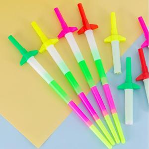 Bán hàng nóng laser thanh kiếm bốn phần có thể thu vào thanh kiếm đa màu sắc nhấp nháy LED ánh sáng đàn hồi mở rộng LED <span class=keywords><strong>flash</strong></span> Stick - Product Image 1