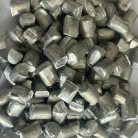 Granulés d'aluminium de haute pureté 99,7 % Marque CHUHUA pour désoxydation de l'acier, usage industriel, qualité fonderie, 9,5-15 mm, emballage en sac de 1 tonne