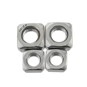 Fornitore Cinese di Dadi Quadrati in Acciaio Inox A2-70 A2-80 A4-70 A4-80 304 316 DIN 557 ASME ANSI <span class=keywords><strong>B</strong></span> 18.2.2 SAE J 104 M4-M100 - Product Image 1