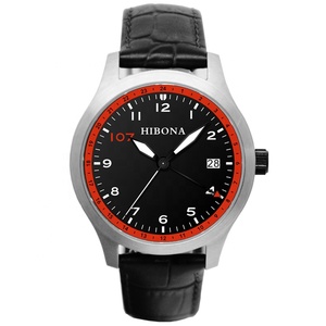 Pièces de montre en gros GMT Ronda 515 Montres pour hommes en acier inoxydable à mouvement <span class=keywords><strong>24h</strong></span> - Product Image 2
