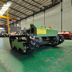 Chine Télécommande à essence de qualité supérieure Batterie électrique Robot Tondeuse à gazon Mini Tondeuse à gazon automatique sur chenilles - Product Image 4