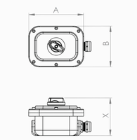 Boîte à interrupteurs antidéflagrante ATEX OnElecs IP66 |   Station de contrôle en alliage d'aluminium pour zones dangereuses 1/2 (Ex d anti-explosion) Turquie