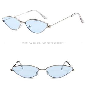 <span class=keywords><strong>Cat</strong></span> Eyes unisexe lunettes de soleil légères <span class=keywords><strong>UV</strong></span> <span class=keywords><strong>400</strong></span> Protection cadre en métal coloré voyage à la mode miroir petites lunettes mignonnes - Product Image 4