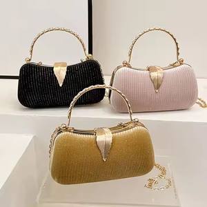 I-0922 Wholesale Handbags Fashion Women Evening <b>Clutch</b> <b>Bags</b> <b>Clutch</b> <b>Bag</b> Party Chain Shoulder Purse Luxury Chain Shoulder <b>Bag</b> - Product Image 1