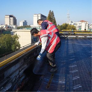 Membrane d'étanchéité en <span class=keywords><strong>bitume</strong></span> modifié APP avec revêtement en aluminium, réfléchissant la chaleur, membrane économe en énergie pour toitures - Product Image 3