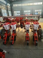 Semoir-épandeur pneumatique de précision Runyep monté sur tracteur, 4-5 rangs, pour semis directes de maïs, soja et autres cultures à haut rendement