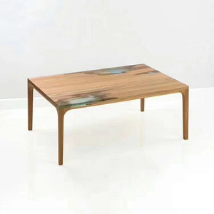 La taille peut être adaptée aux besoins du client <span class=keywords><strong>table</strong></span> basse moderne époxy résine <span class=keywords><strong>table</strong></span> en bois - Product Image 1
